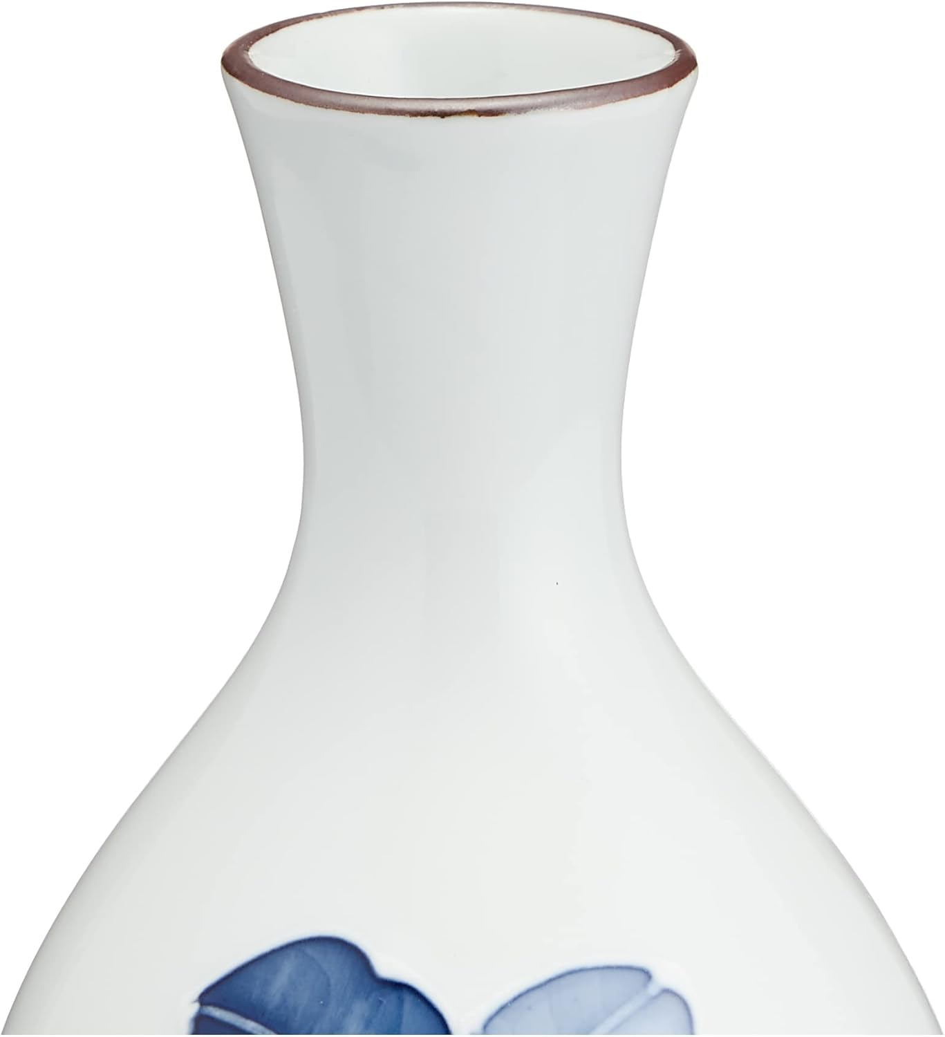 Hasami Ware 99586 Tokuri Sake Capacity: Approx. 6.1 Fl Oz (175 Ml), Manryo Pattern, Dishwasher Safe, Made in Japan image number 2