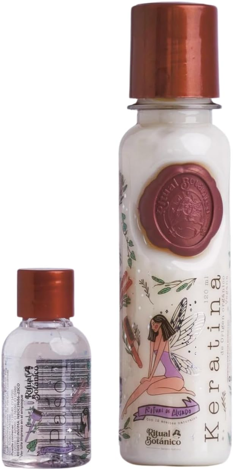 Keratina, RITUAL BOTANICO 120 Ml - Keratin Treatment with 12 Natural Oils and Amino Acids for Shine, Softness and Nutrition. Original Product from COLOMBIA. image number 6