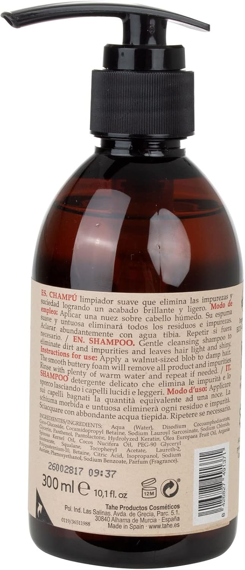 Tahe Organic Care Solar Nonborn Shampoo 300Ml image number 2