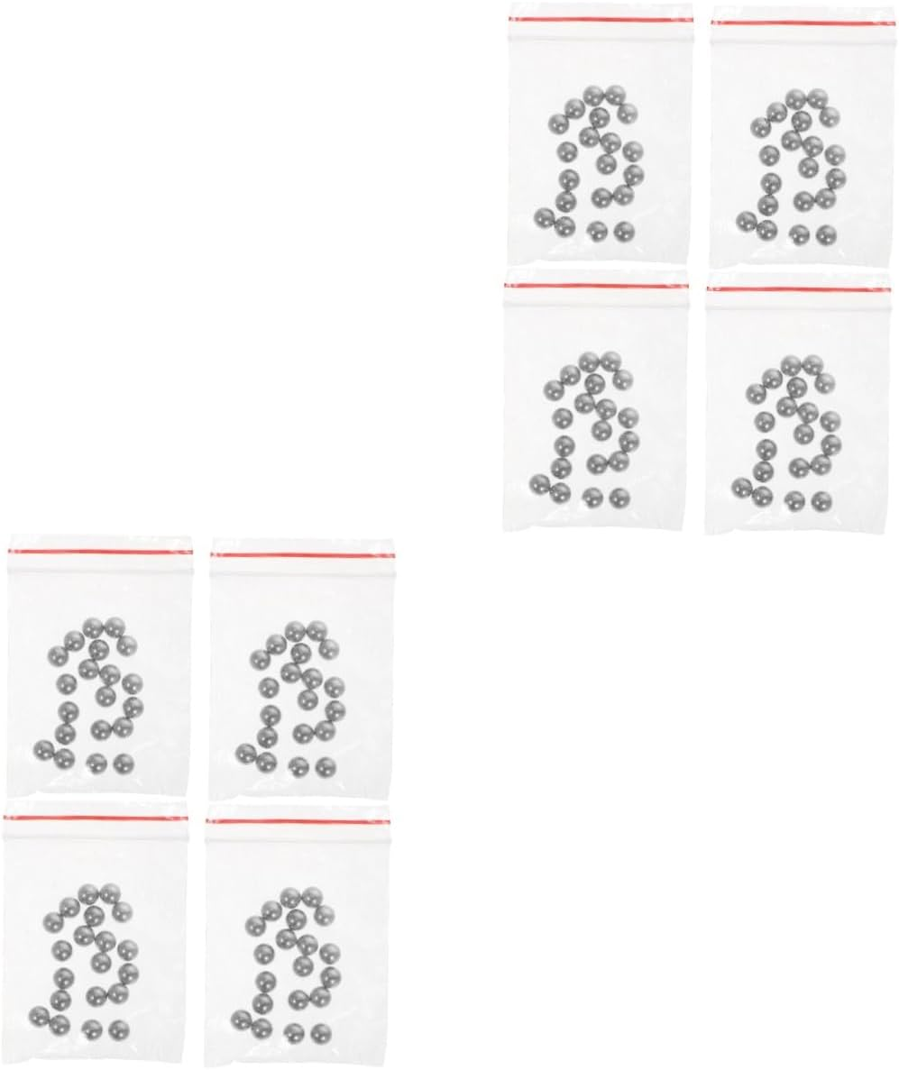 Beavorty 240Pcs Stainless Steel Paint Mixing Agitator Balls Stirring Steel Balls for Nail Polish