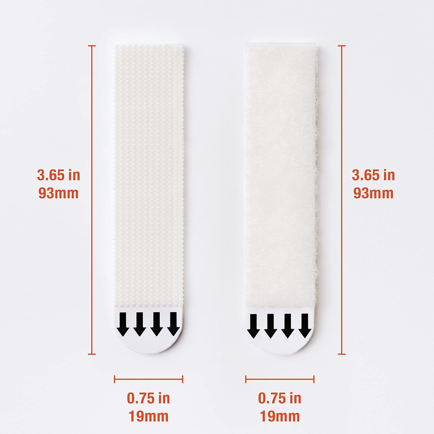 28-Pairs(56 Strips) Large Picture Hanging Strips Heavy Duty, Removable Hook and Loop Tape Picture Hanger Damage Free, Water-Resistant Adhesive Strips for Frame Hanging and Christmas Decorations image number 1