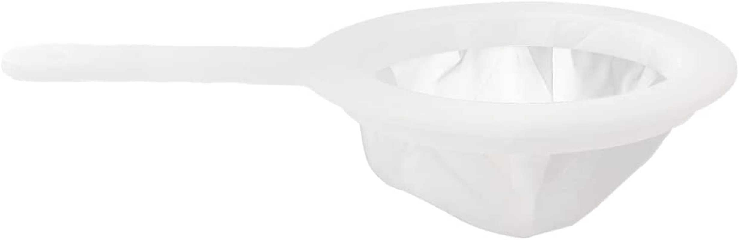200 Mesh Food Filter Strainer, Reusable Fine Mesh Strainer, Nylon Mesh Sieve Plastic Food Strainer with Handle, Ideal for Filtering Coffee, Juice, Oils, Soy Milk