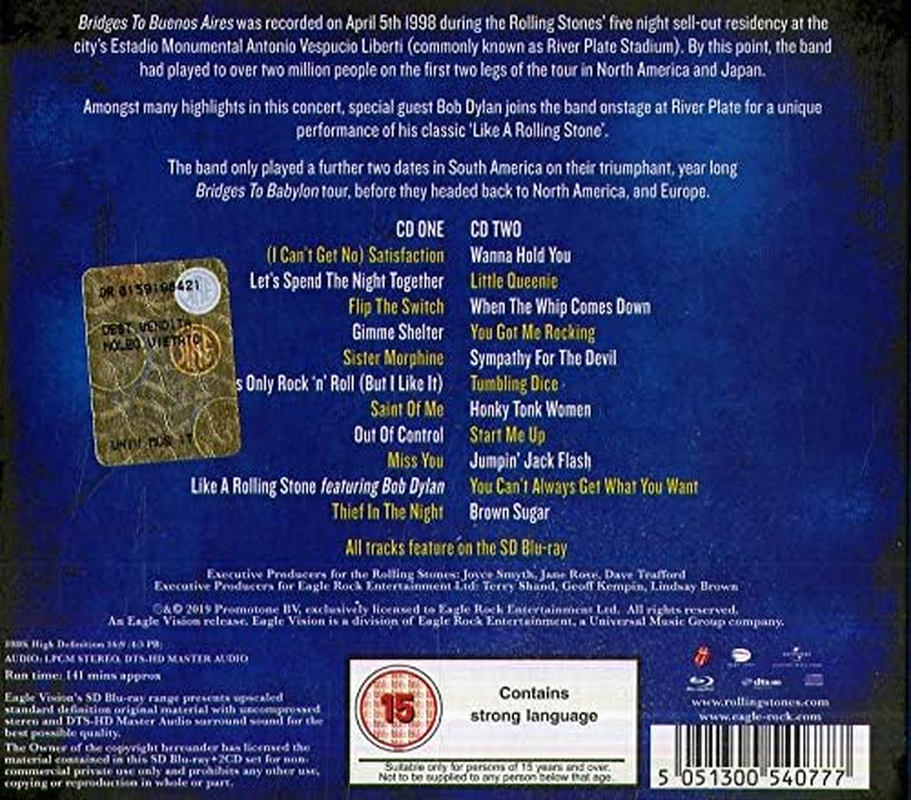 Bridges to Buenos Aires (2 Cd/Blu-Ray) image number 2