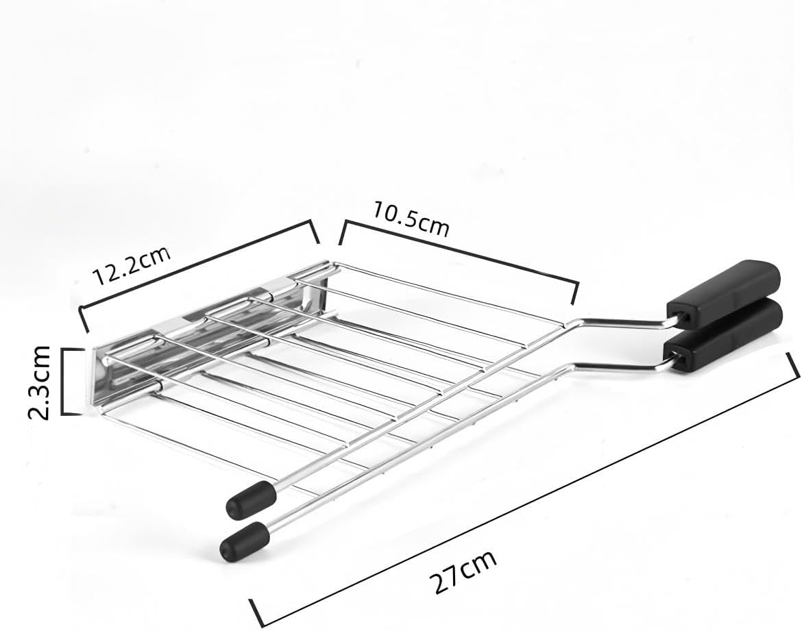 Namvo Stainless Steel Sandwich Cage Sanmingye Sandwich Toast Rack Grill Pizza Machine Kitchen Accessories Steel Tools for Breakfast Preparation image number 1
