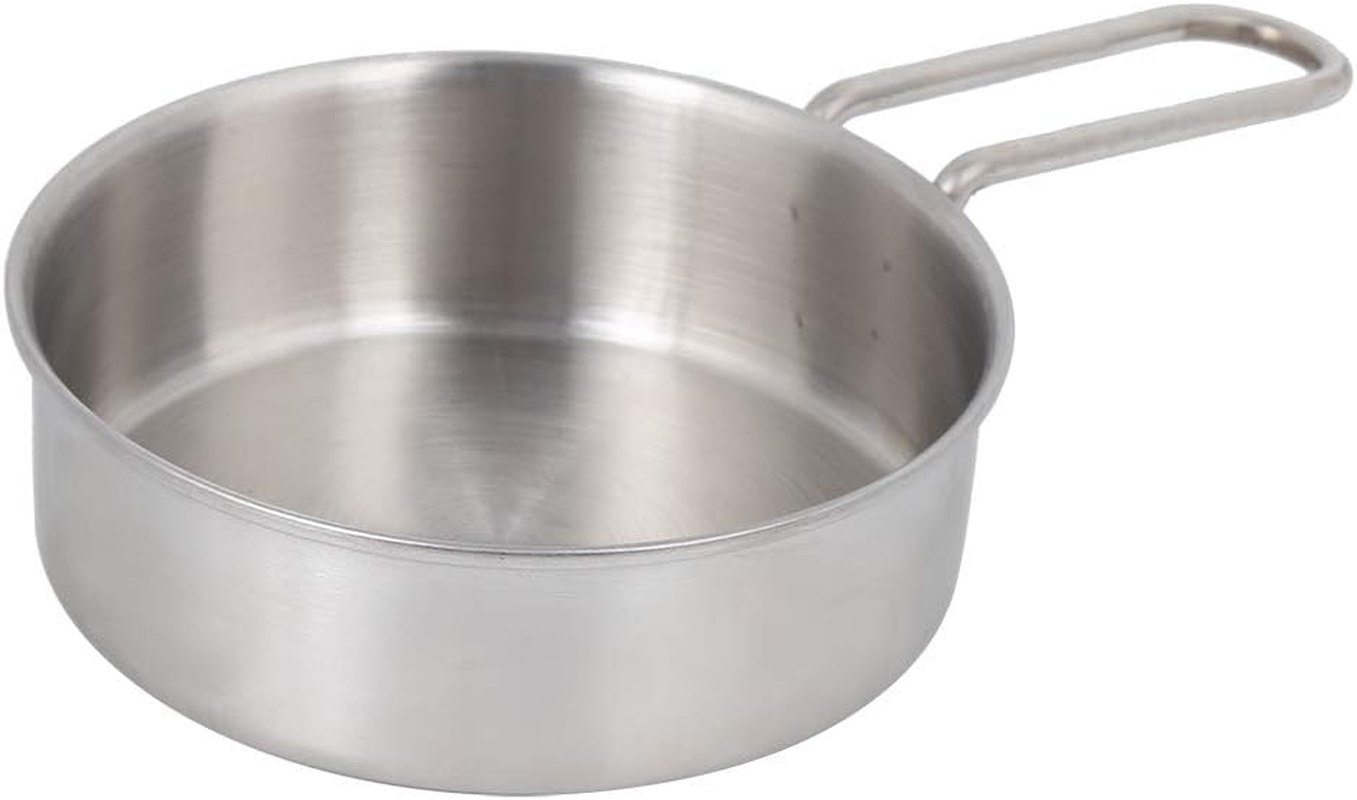 Hiking Pot, Outdoor Cookware Set, Portable & Compact Camping Cooker for Camping, Hiking, and Picnicking, Stainless Steel Cookware Set with Foldable Camping Cups and Mugs Pot image number 4