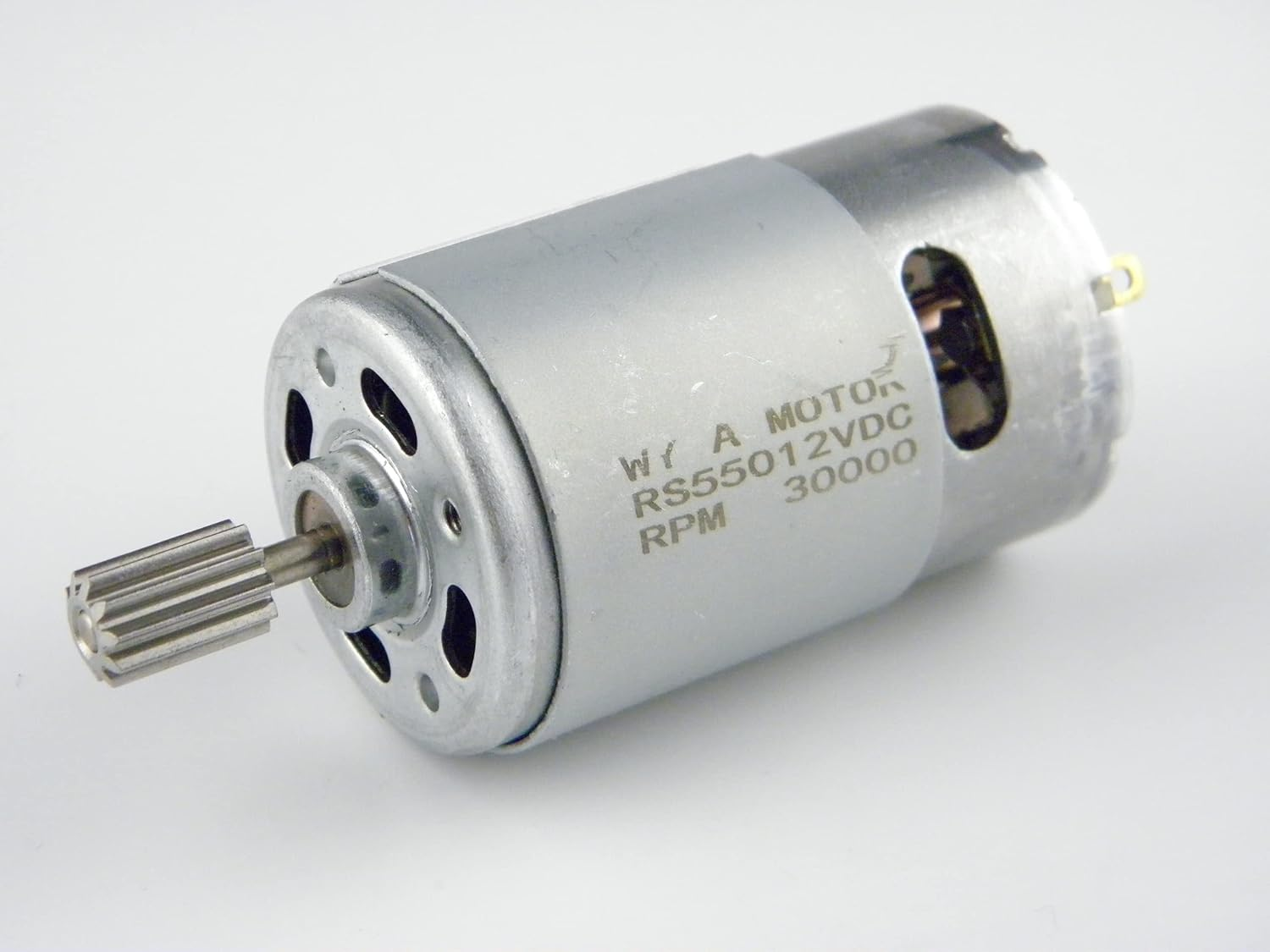 CHANCS Electric Motor High Speed 550 DC 12V 30000RPM for Remote Control Car Drive Engine Accessory 2PCS image number 2