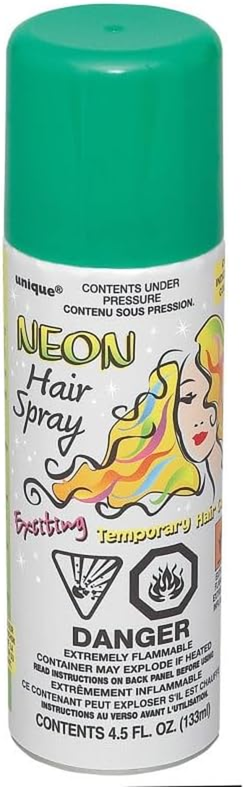 Hair Spray - Neon Green