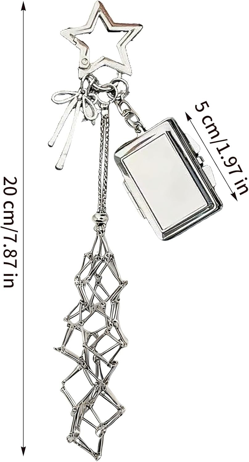 Lip Balm Holder - Portable Cosmetic Organizer, Lipstick Holder Keychain, Travel Makeup Case, Wallet Bag for Girls Women Christmas Stockings Backpack Pocket P - B image number 3