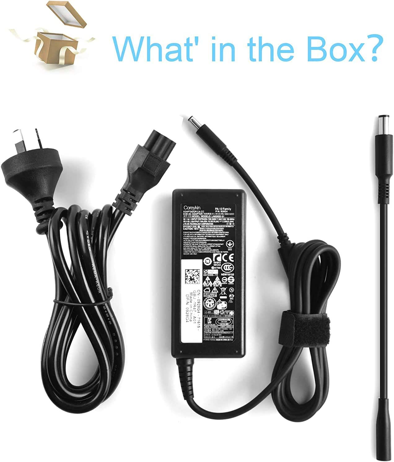 Charger for Dell Laptop Charger 65W 45W AC Adapter image number 4