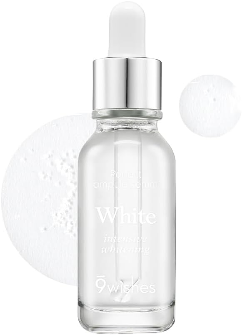[9Wishes] Miracle White Ampule Serum 0.85Fl. Oz Whitening Serum - Bring Dull Skin Back to the Bright Side with 73% Rice Bran Water, Chemical Free, Natural Ingredients image number 3