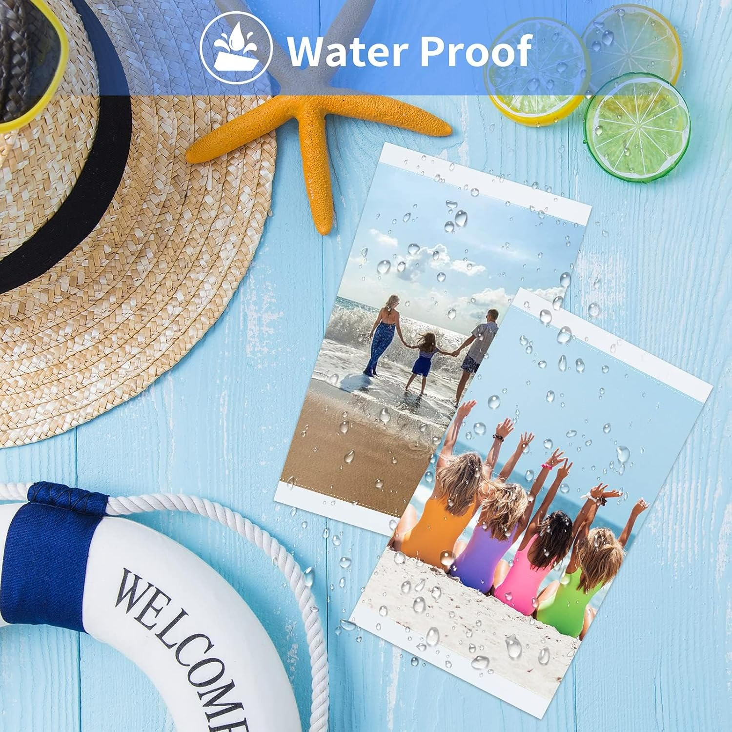 Compatible for Canon Selphy CP1300 Ink and Paper KP-108IN Color Ink and Paper Set for Selphy CP1500 CP1200 CP910 CP900 CP760 CP770 CP780 CP800, 3 Color Ink Cassette and 108 Sheets 4X6 Photo Paper image number 1