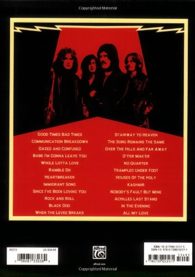 Led Zeppelin: Mothership - Authentic Guitar, Tab Edition image number 4