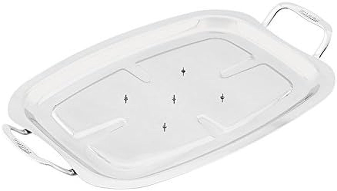 Scanpan Carving Tray, 44 Cm Size, Silver