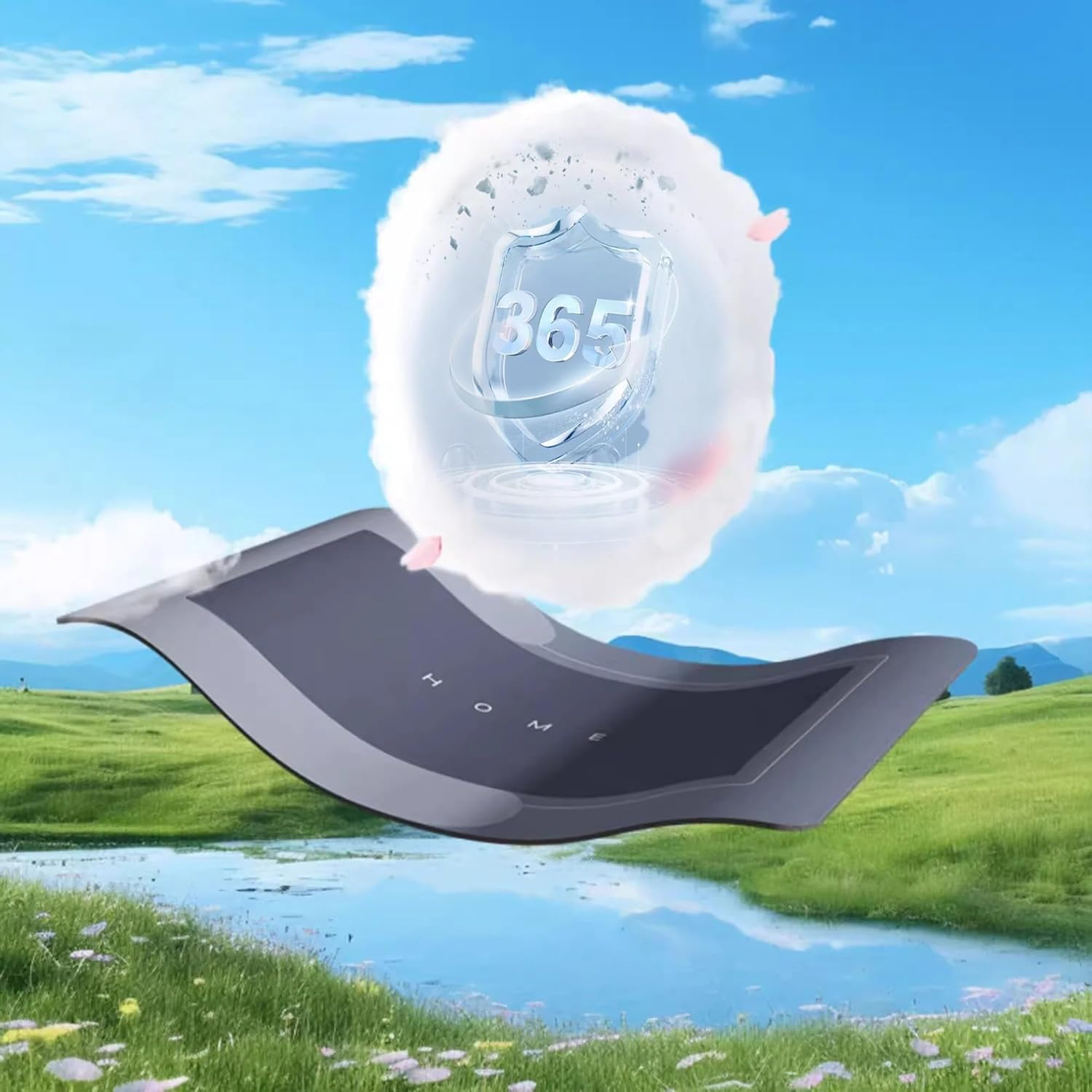 Salesbay Non-Slip Super Absorbent Floor Quick Drying Mat Soft Bath Rug Carpet image number 1