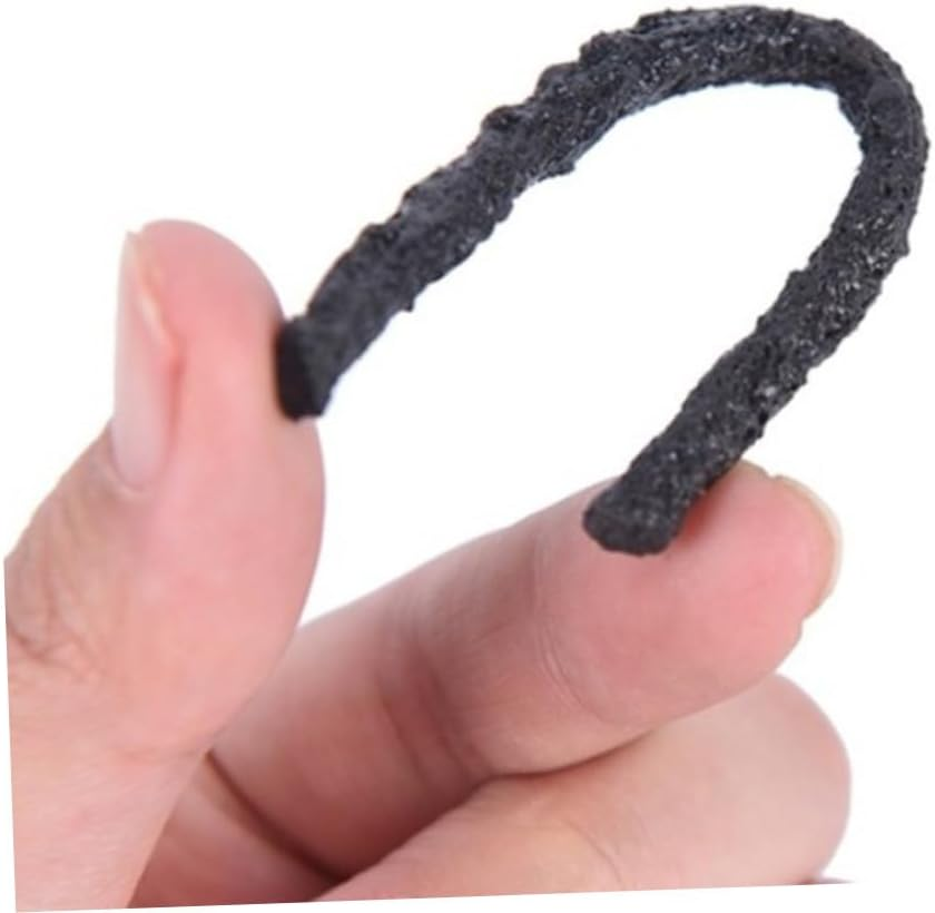 DONFAMDS Car Tubeless Tire Repair Tool Seal Strip 30Pcs Black 100X3.5Mm Automotive Wheel Tire Tape Puncture Fixing for Quick Tyre Repair image number 3