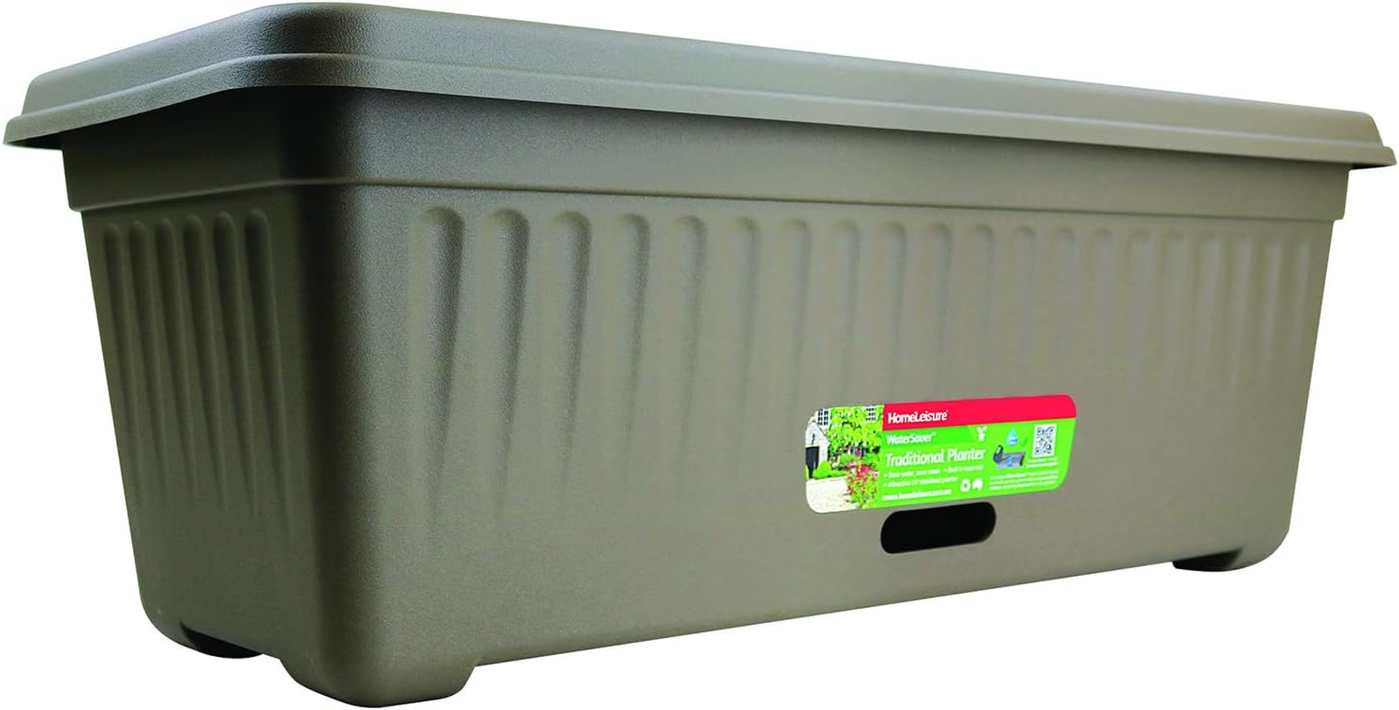 Home Leisure Rectangular Traditional Water Saver Planter, 680 Mm Size, Jasper image number 1