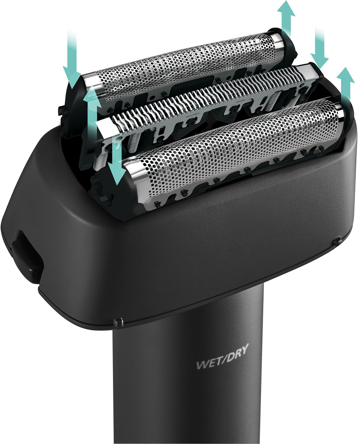 Panasonic Series 300 Wet & Dry 3-Blade Electric Shaver for Men, Stainless Steel Blades, Ergonomic Handle with USB-C Charging, Black (ES-RM3B-K541) - Blue image number 2