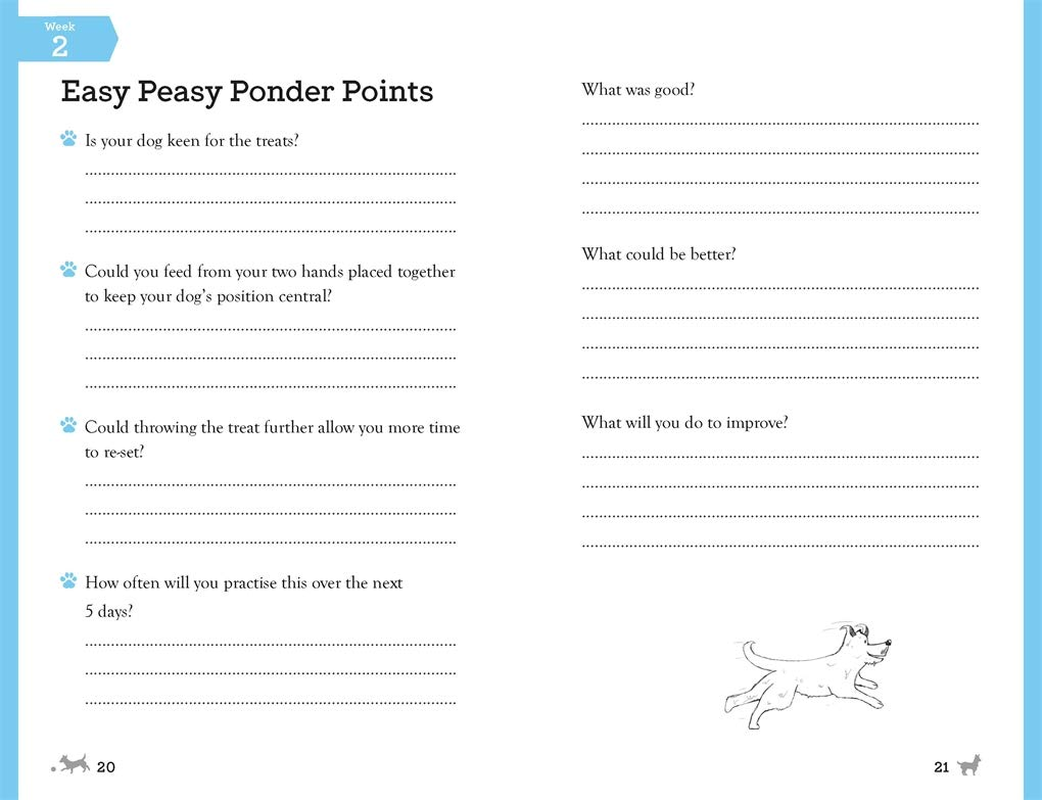 Easy Peasy Doggy Diary: Train Your Dog and Track Their Progress with the Help of the Uk'S No.1 Dog-Trainer image number 4