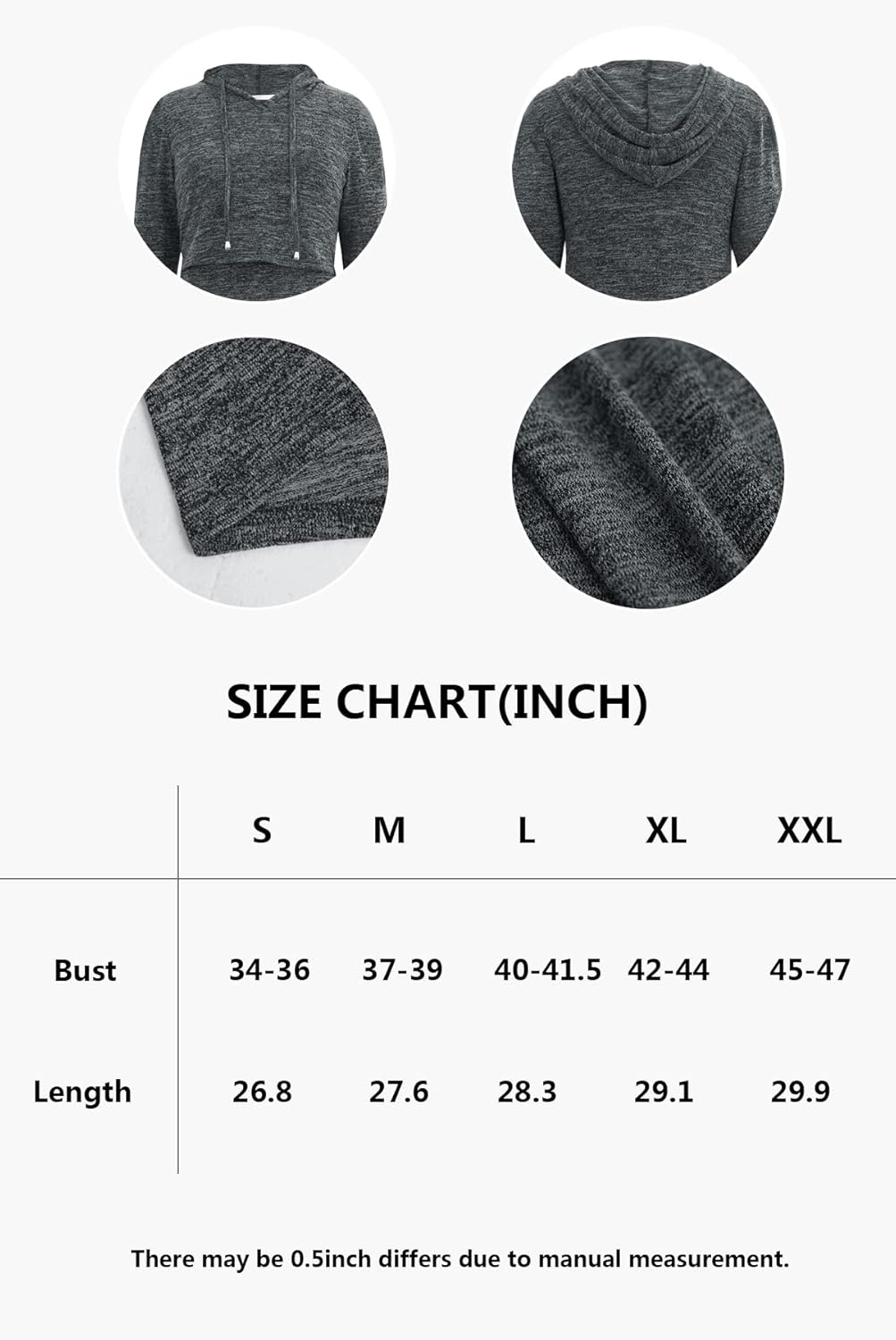 Smallshow Women'S Nursing Tops Long Sleeve Breastfeeding Shirt Hoodie image number 6