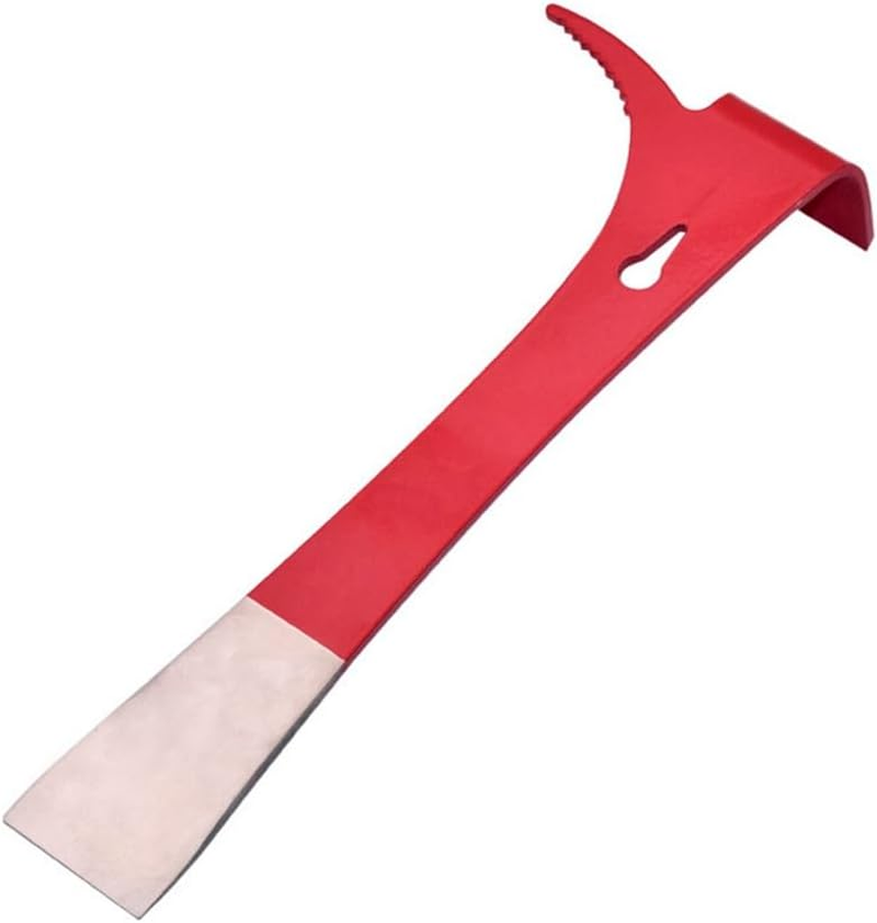 2 Pcs Beekeeping Tool Bee Hive Box Scraper Knife Bee Hive Scraper 3 in 1 Stainless Steel Bee Hive Tool with J Hook, for Beekeepers image number 3