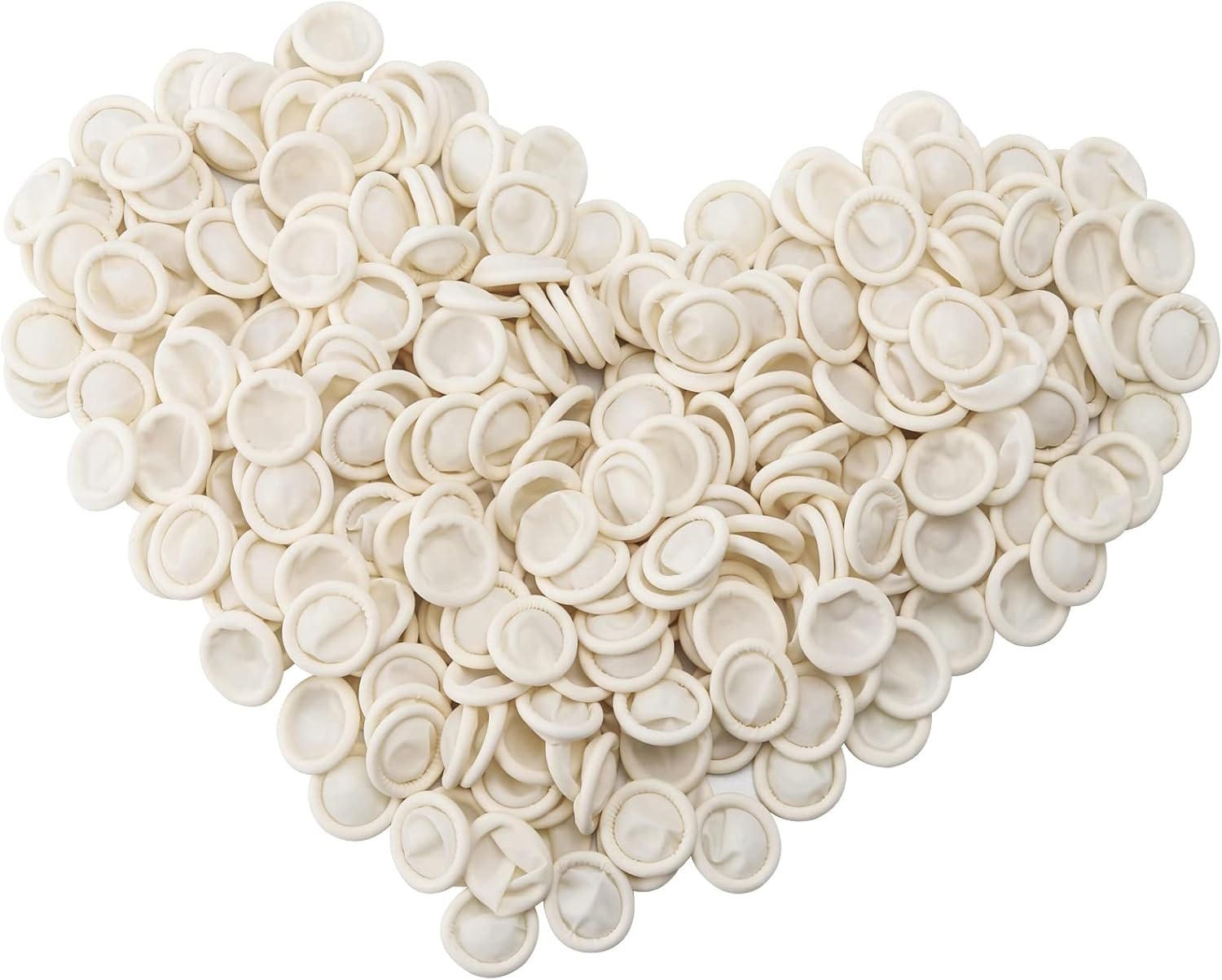 400 Count Latex Finger Cots Large Fingertip Gloves Disposable Finger Rubber Tips Protector Anti-Static image number 6