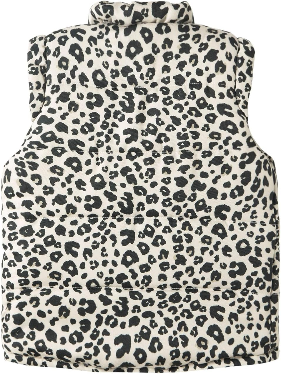 Littlespring Puffer Vest Faux Suede Quilted Lightweight Coat Vest 2-10 Years image number 1