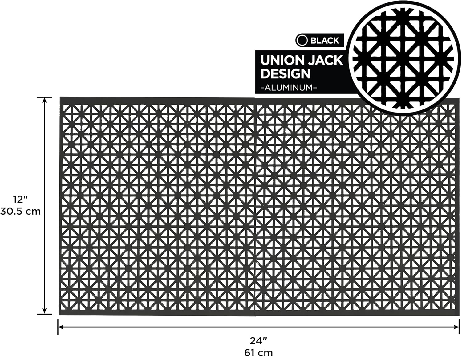 M-D Building Products 56006 .020-Inch Thick 1-Feet by 2-Feet Union Jack Aluminum Sheet, Black image number 4