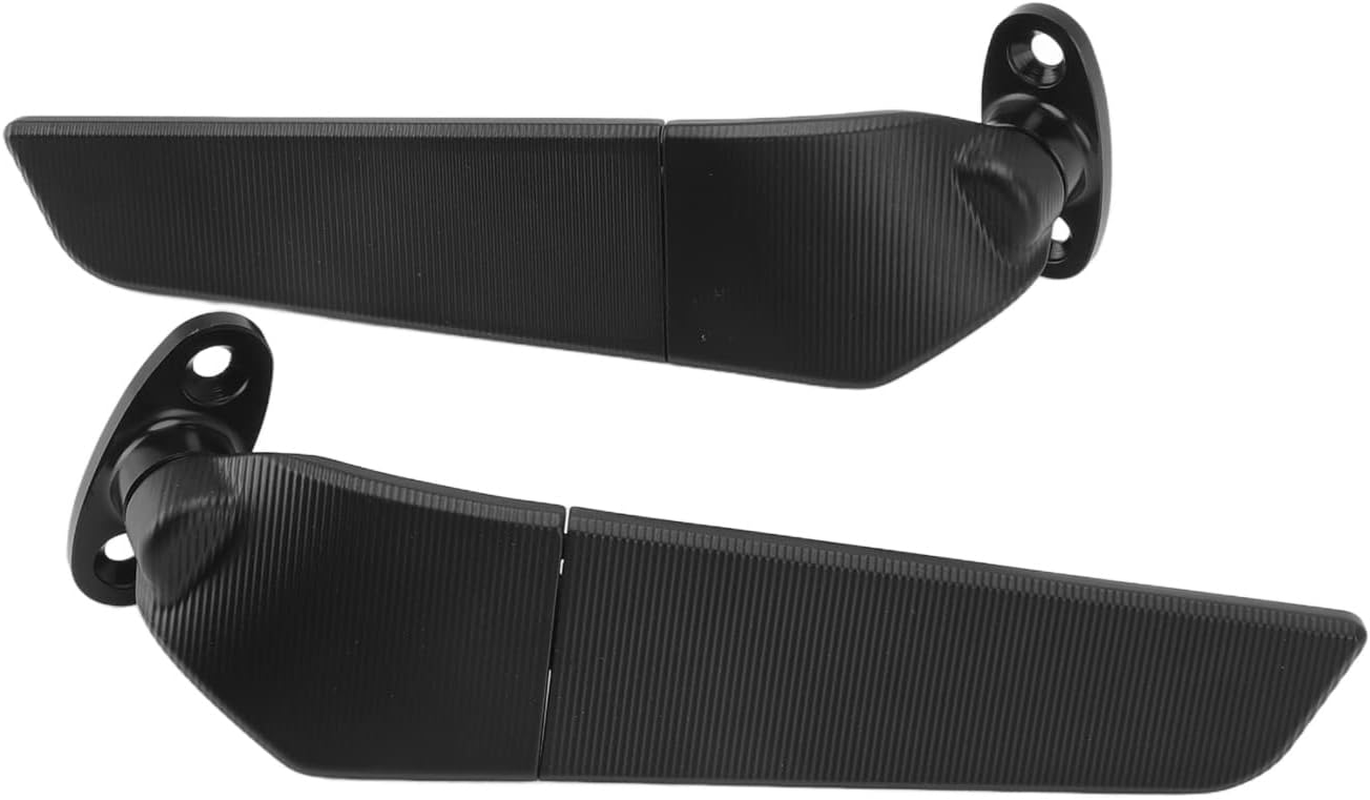 Motorcycle Rearview Mirror, Adjustable Rotating Wind Wing Mirror for CBR500R CBR650R/F CBR250RR CBR600RR, Wide Field of View, Superior Material image number 3