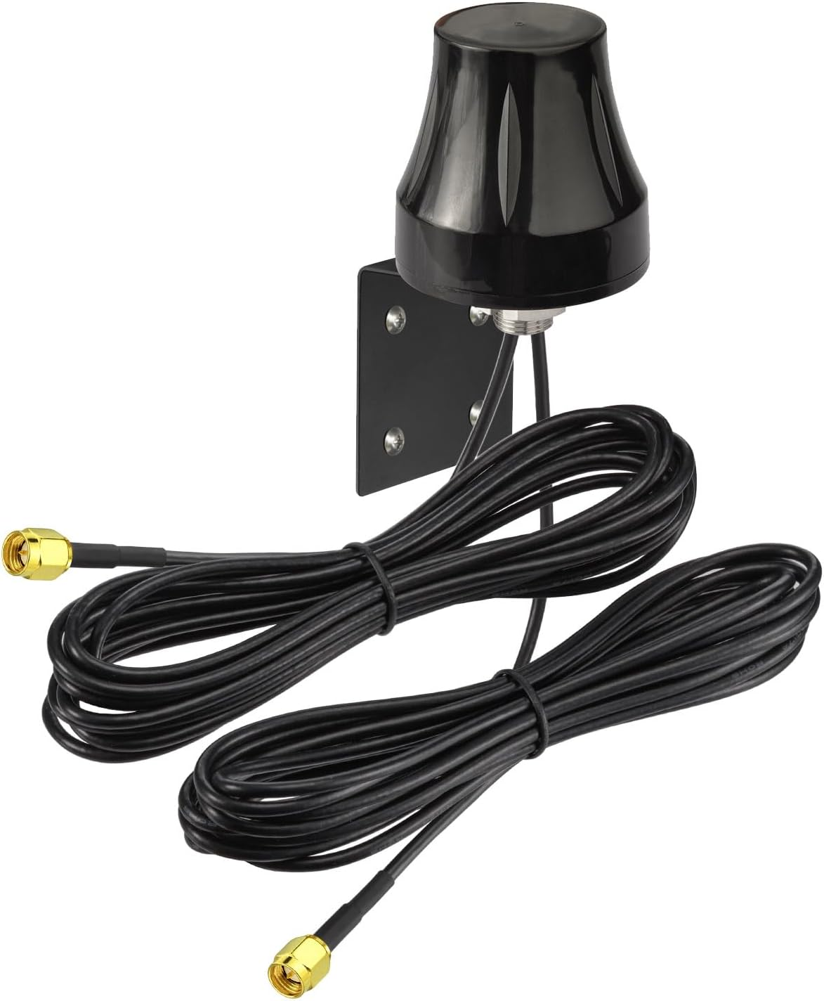 Bingfu 4G LTE Antenna Outdoor SMA Male MIMO Antenna with 3 Meter Cable Fixed Wall Mount Waterproof Antenna for 4G LTE Wireless CPE Router Hotspot Cellular Iot Industrial Terminal Security Camera image number 5