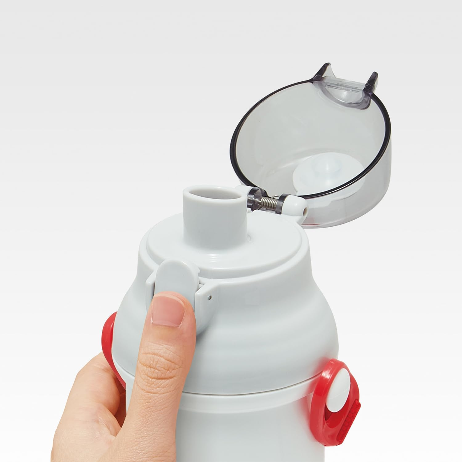 Skater PSB5SANAG Children'S Plastic Water Bottle, 16.9 Fl Oz (480 Ml), Baymax 25, Disney, One Push Type, Antibacterial Treatment image number 2