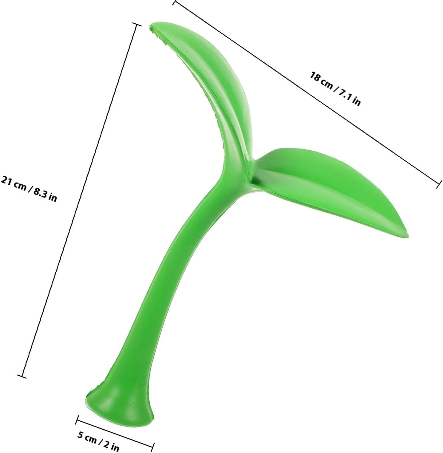 HOLIDYOYO 3D Leaf Car Roof Sticker, Anti-Collision Vehicle Decal, Novelty Car Exterior Decoration for Auto Hood and Bumper Accessories image number 1