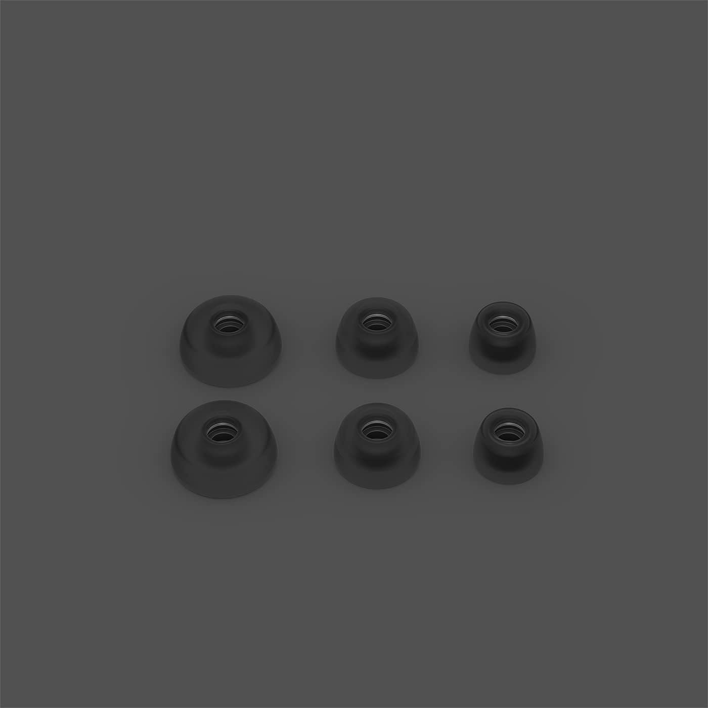 Jabra Eargels for Elite 7 Pro/Active and Evolve 2 Buds - Black image number 1