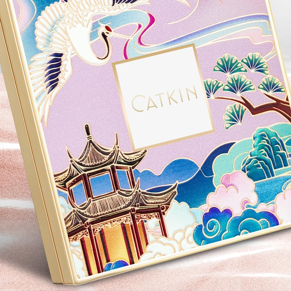 Makeup Powder Blush Cheek Colour Coral Pink Peach High Definition Natural Blusher