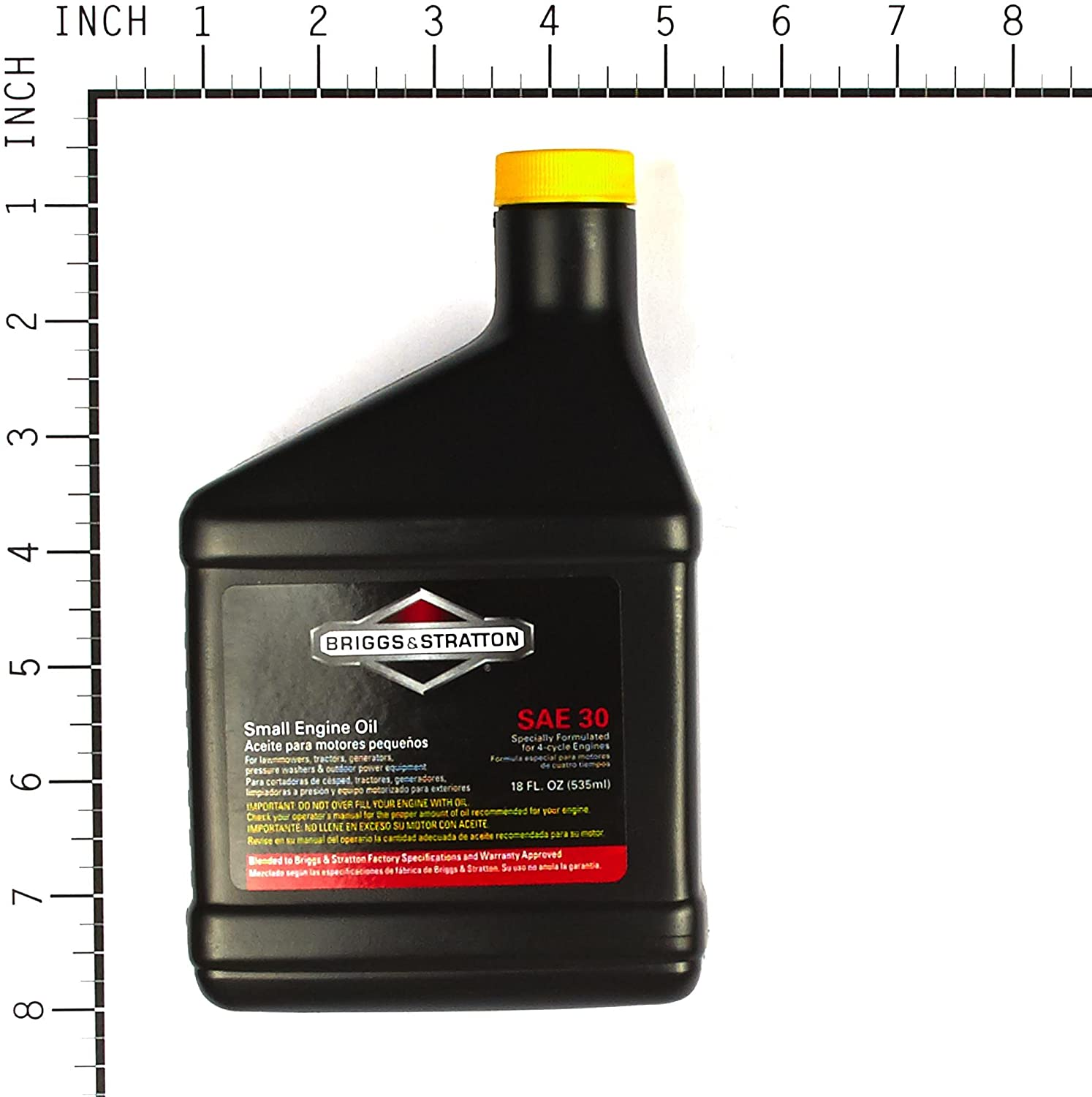 Briggs & Stratton 100005 SAE 30W Engine Oil - 18 Oz image number 1