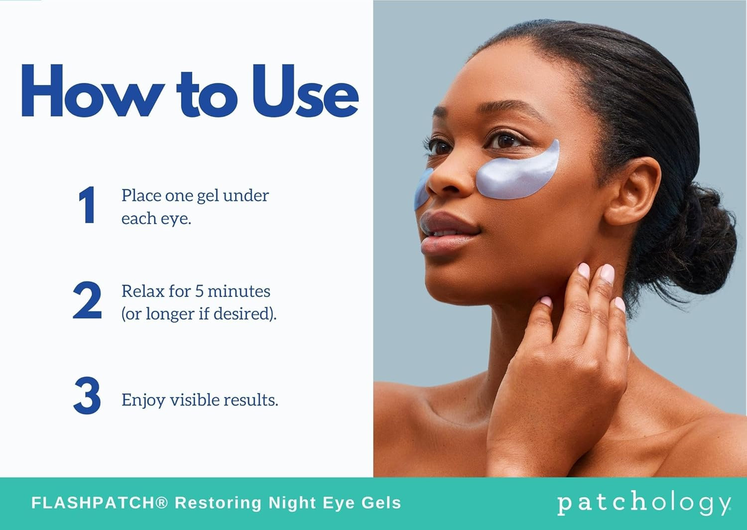 Patchology Flashpatch Eye Gels - Restoring Night 30Pairs image number 6