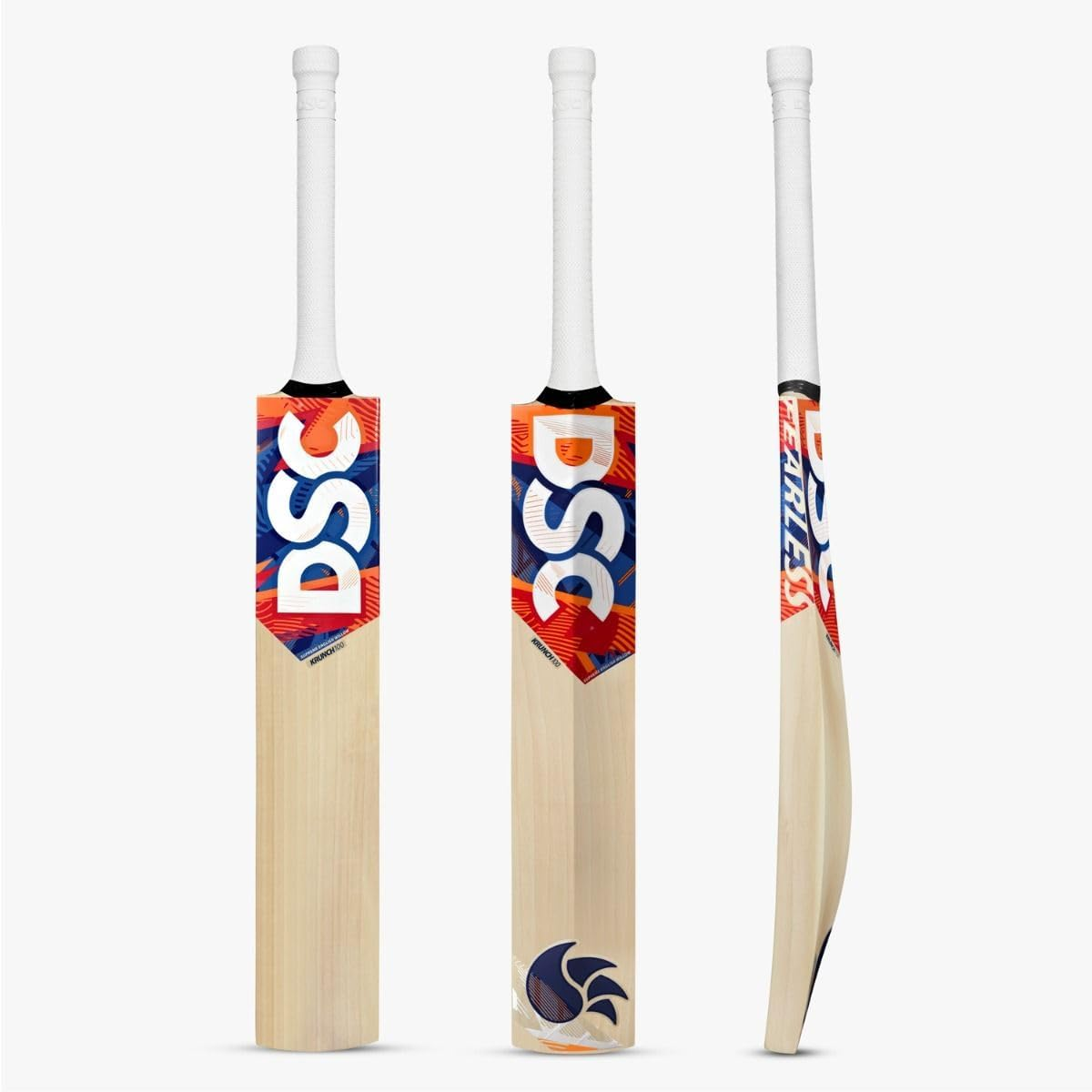 DSC Krunch 100 English Willow Cricket Bat for Mens, Short Handles
