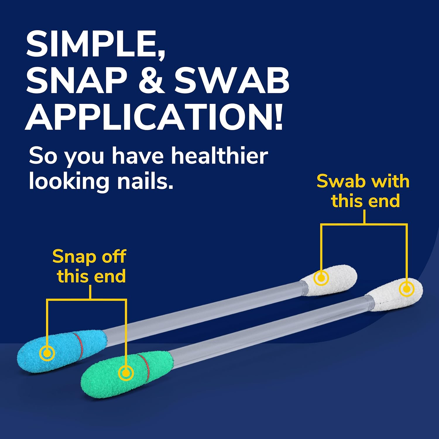 Dr. Scholl&rsquo;S Fungal Nail Clear & Cure Swabs, 30 Ct - Nail Treatment with Tolnaftate to Cure & Relieve Athlete'S Foot Fungus around the Nail + Whitening Swab to Improve Nail Appearance in 2 Days image number 5