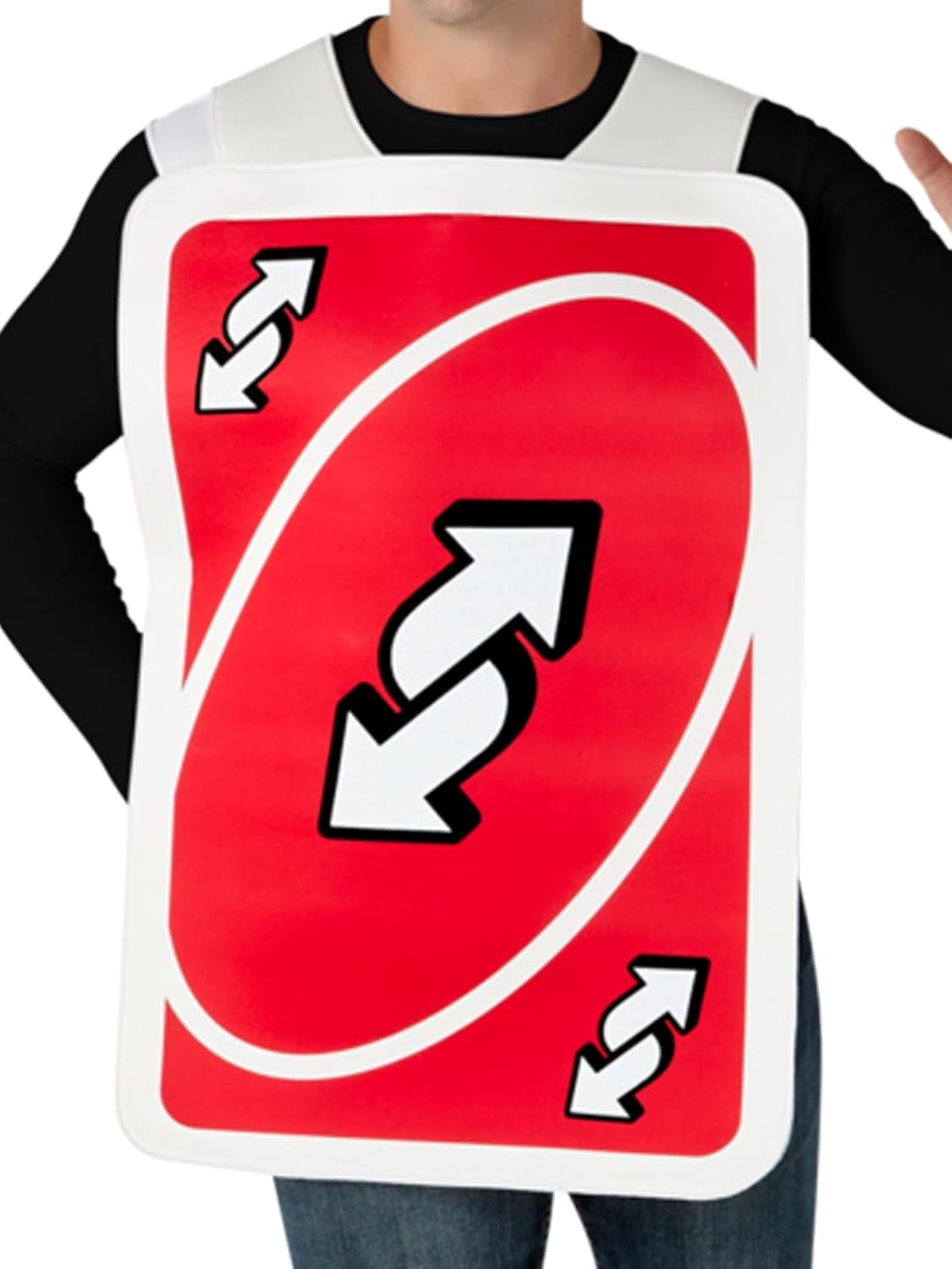 Adult Uno Reverse Costume image number 1