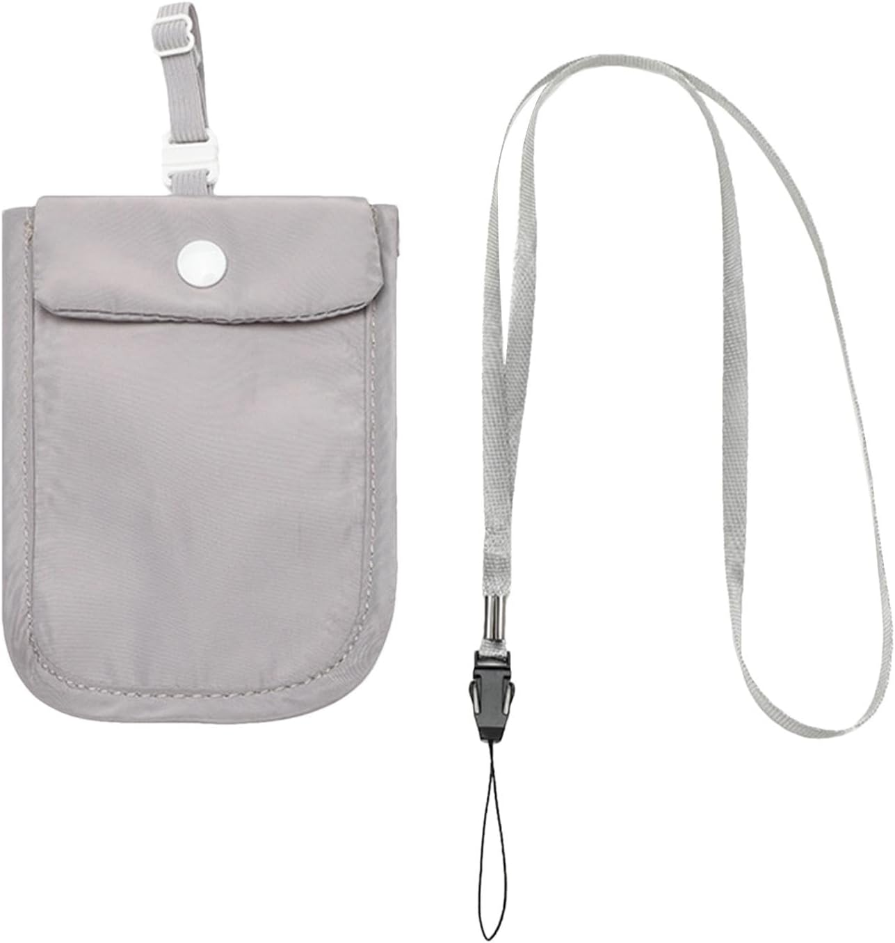 Undercover Bra Wallet - Bra Wallet under Clothes Adjustable Money Belt Pouch Secret Travel Pocket | Undercover Travel Bra Pouch for Women