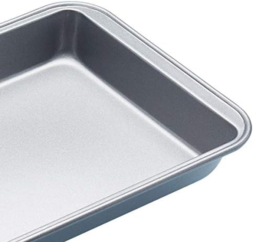 Kitchencraft KC2BK3 Roasting Tin/Baking Tray with Non Stick Coating, 31 X 20 X 3.5 Cm, Silver image number 6