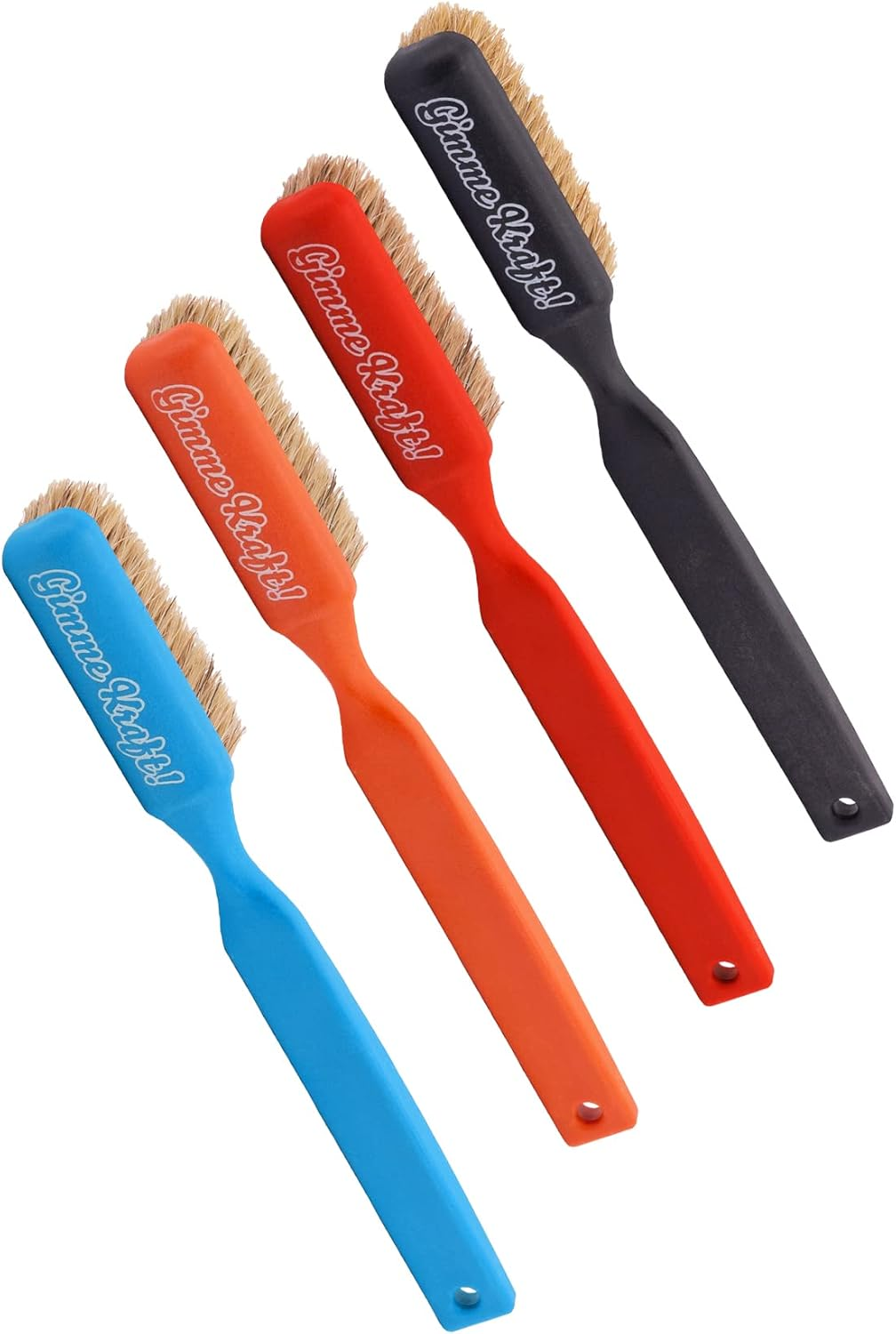 Gimme Kraft! Superbrush Climbing Brush Boulder Brush Natural Hair Bristles (Pink)