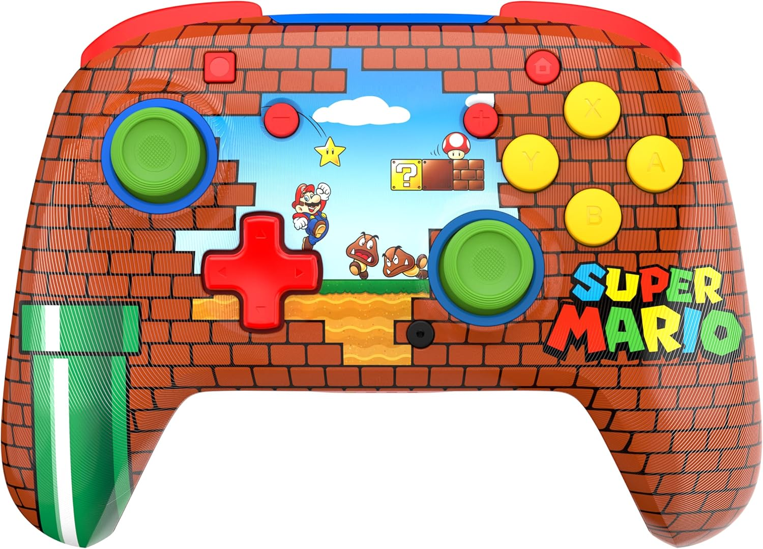 Turtle Beach Rematch Wireless Controller: Mario Bricks Reveal &ndash; Officially Licensed by Nintendo. Also Works with Nintendo Switch 2 image number 1