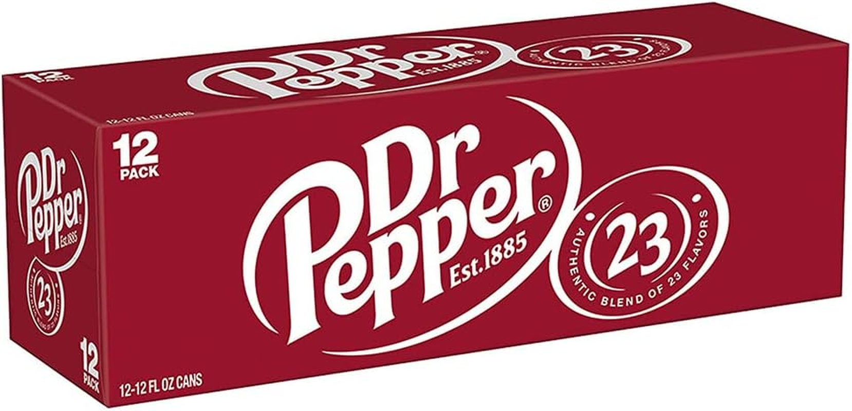 Dr Pepper Cans, 12 X 355Ml