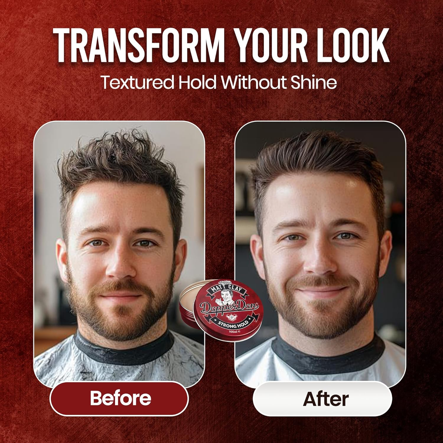 Dapper Dan Strong Hold Matte Clay 100Ml