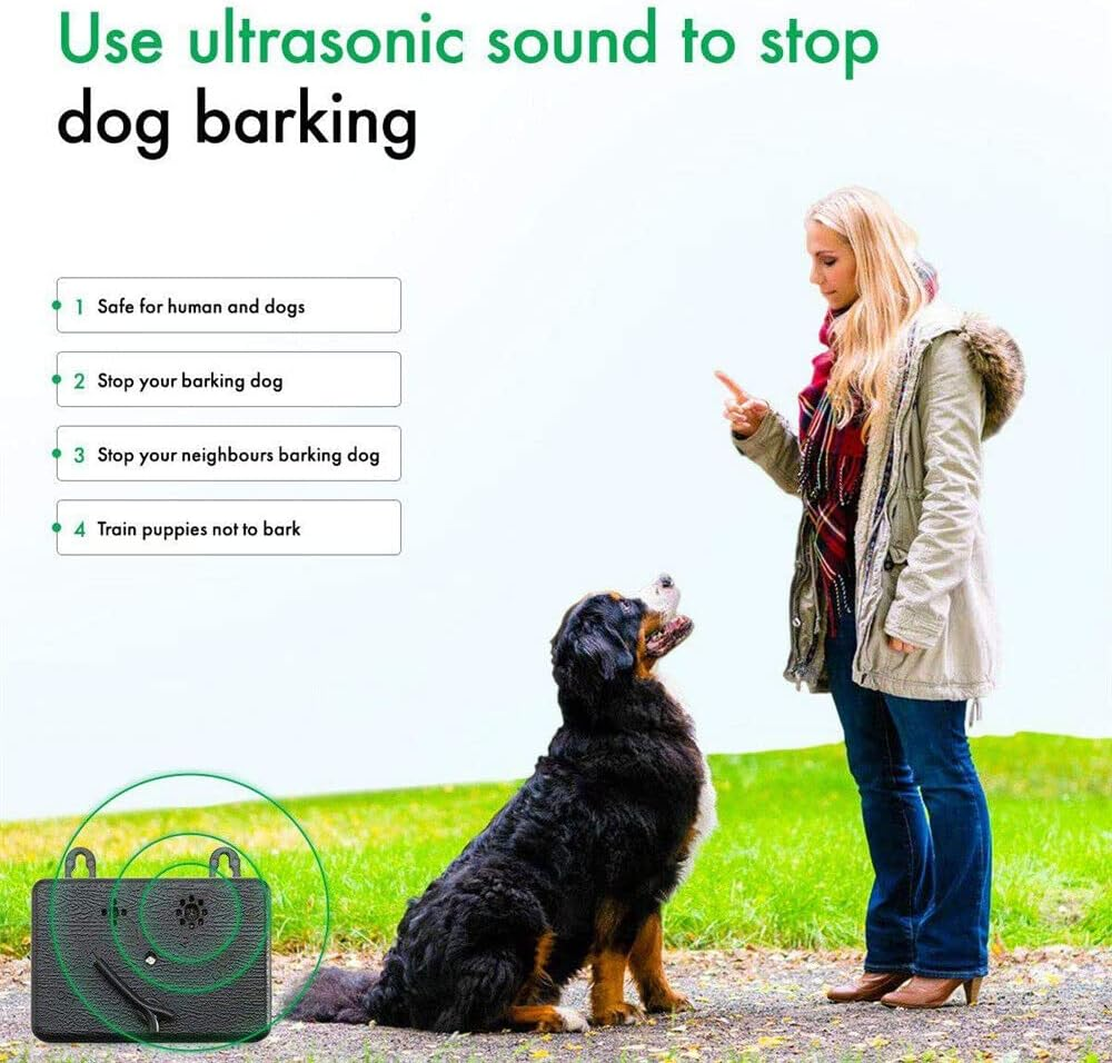 Outdoor anti Barking Device Ultrasonic Dog Stop Bark Control Sonic Silencer Tool image number 6
