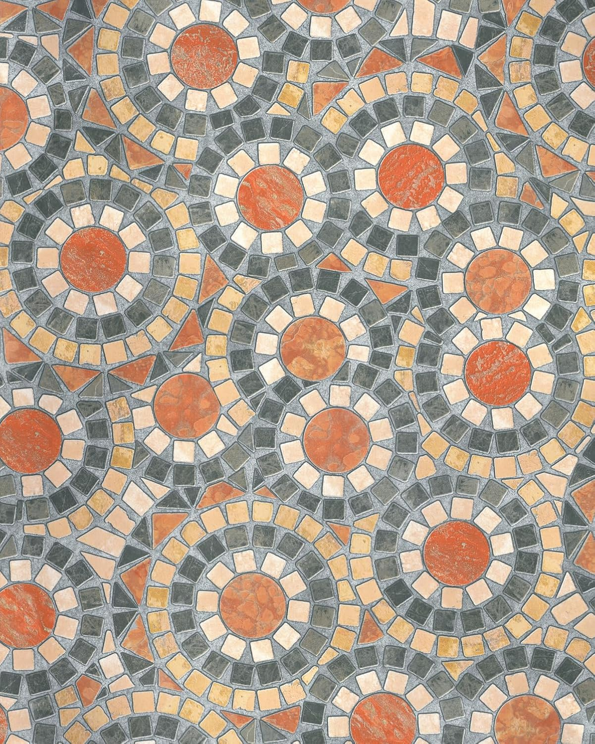 D-C-Fix 346-0623 Decorative Self-Adhesive Film, Vintage Photographs, 17" X 78" Roll - 43W X 198L Cm, Tiles