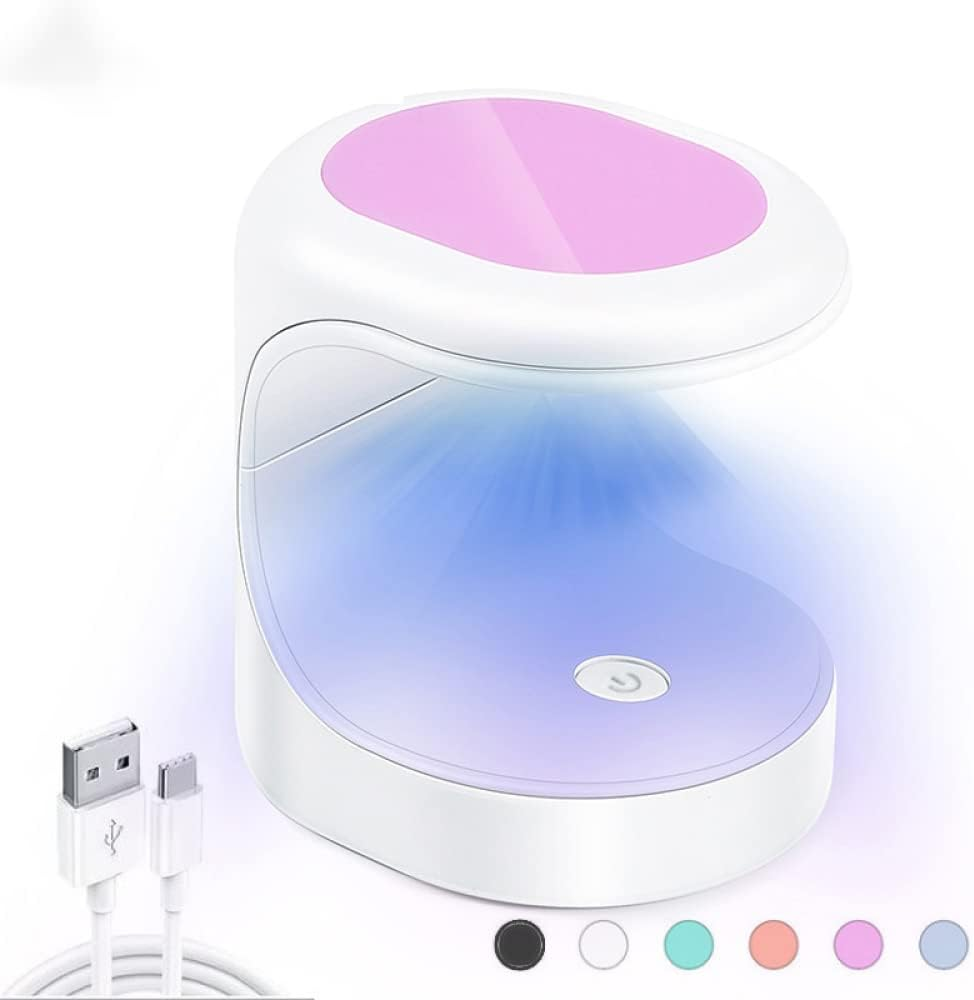 Nail Dryer Portable Mini 16W Uv Led Lamp Nail Dryer with USB Cable Gel Nail Polish Dryer for Easy and Fast Quick Dry DIY Nail Art Travel Use Nail Lamp image number 3