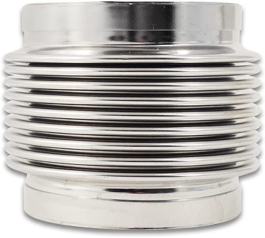 Vibrant Performance Vibrant Power 69724 Exhaust Bellows Assembly, Directional Flow Solid Liner, 2.50 In. Diameter Inlet, 2.50 In. Diameter Outlet, 4.00 In. Long, 321 Stainless Steel, Electropolished image number 3