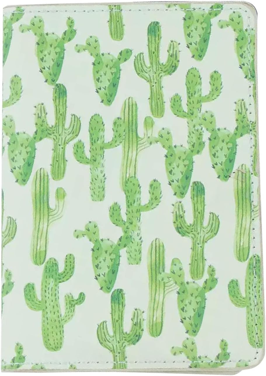 Snogisa Passport Cover for Kids, Women and Men,Travel Documents Organizer Protecto,Travel Passport Holder,Passport Holder Cover Travel Wallet, White, Mushroom, Cute image number 2