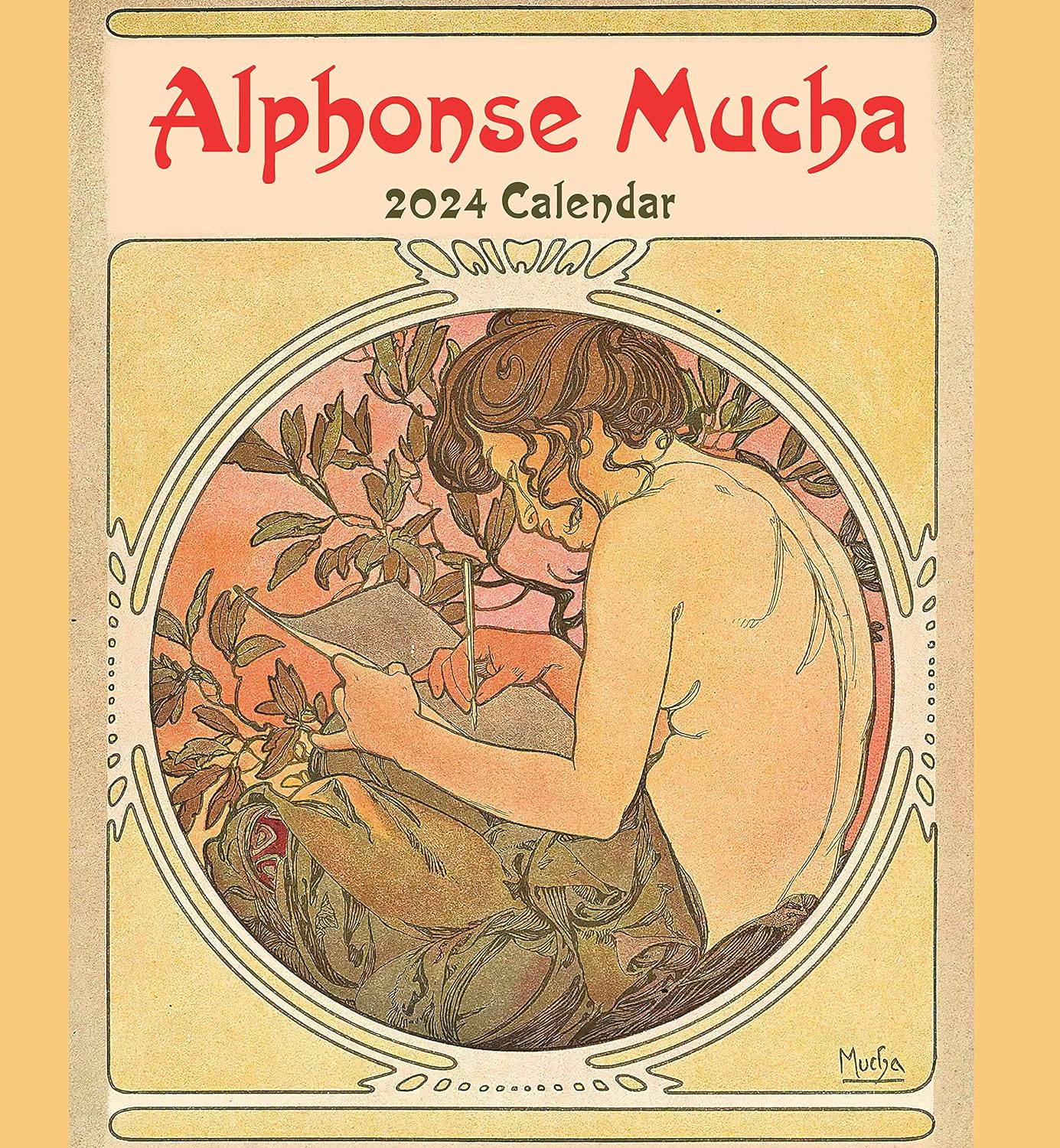 Alphonse Mucha 2024 Wall Calendar image number 2